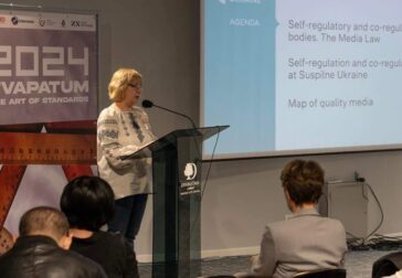 Членкиня КЖЕ Світлана Остапа розповіла на міжнародній конференції про саморегулювання медіа в України