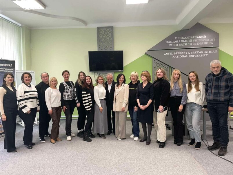 Commission Members Led by Andrii Kulykov Attended the Precarpathian University and Discussed Journalism Challenges during the War